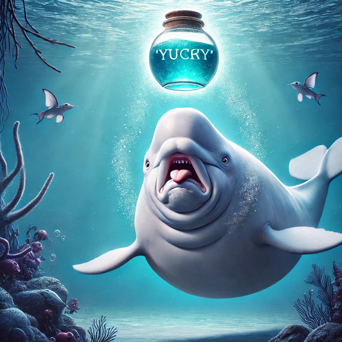 Animals gathering around a glowing pot